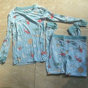Little Sleepies Fly Away With Me 2 Piece PJ set | Bamboo | Size 7/8